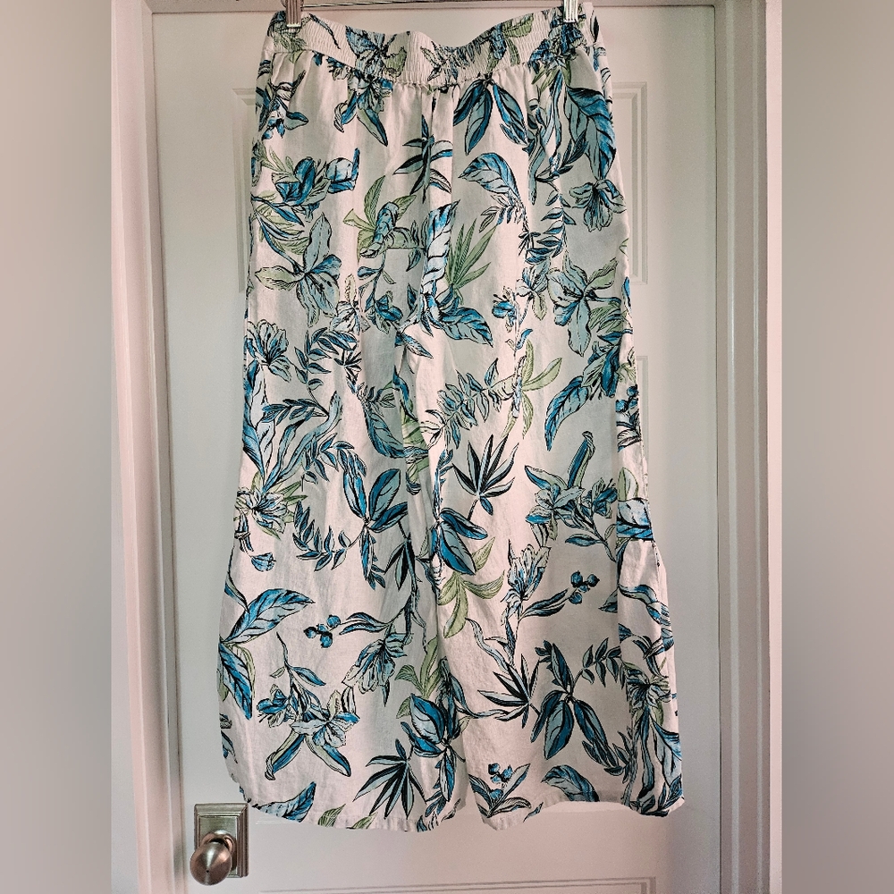 Tahari Linen Pants - Picture 3 of 6